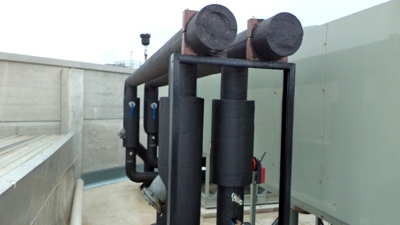 Isolamento térmico de chiller
