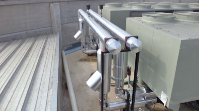 Isolamento térmico de chiller