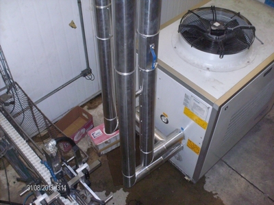 Isolamento térmico de chiller