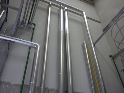 Isolamento térmico para tubulação de água quente
