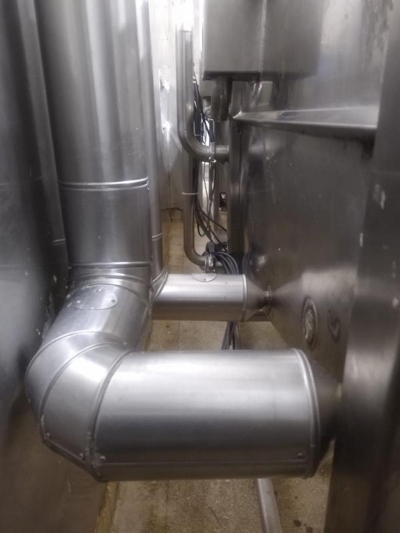 Isolamento termico para tubulação de amonia